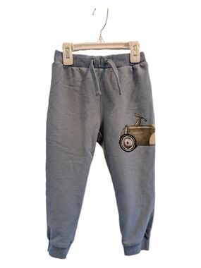 Name It (UK Brand) Race Car Blue Sweatpants Joggers 2T